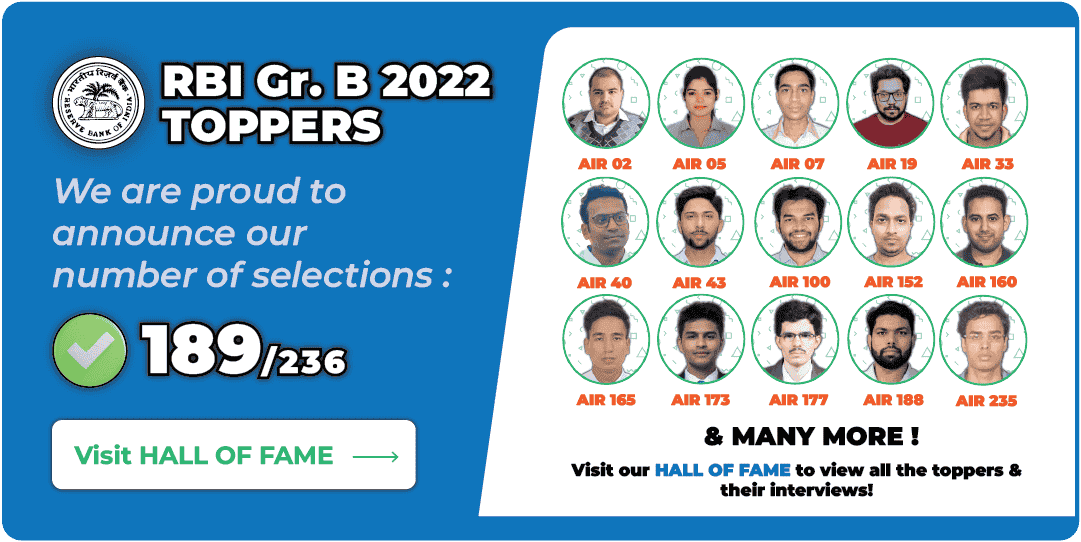 RBI Grade B Phase 1 And Phase 2 Cut Off