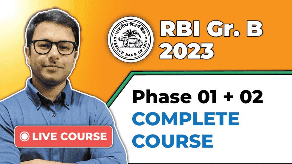 Best RBI Grade B Exam Online Course & Crash Course | Anujjindal.in