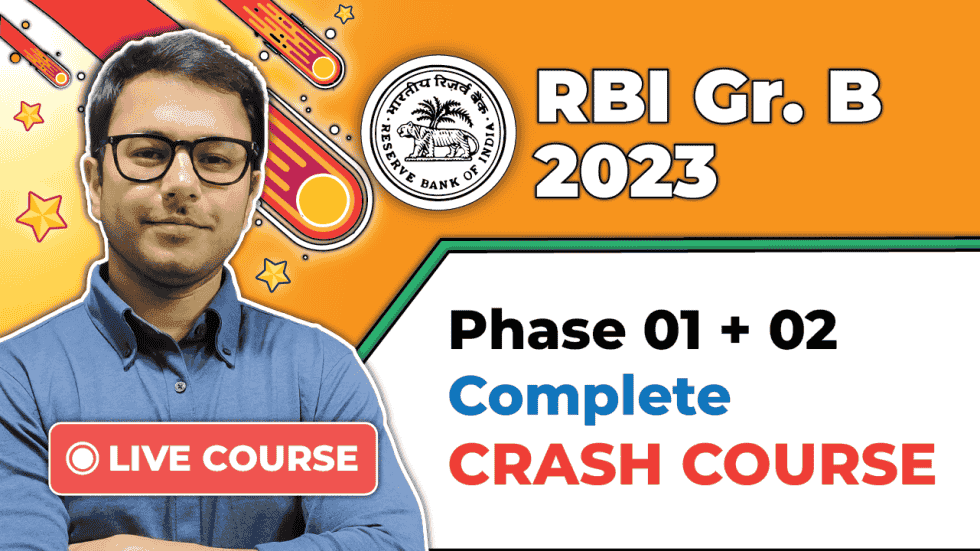 Best RBI Grade B Exam Online Course & Crash Course | Anujjindal.in