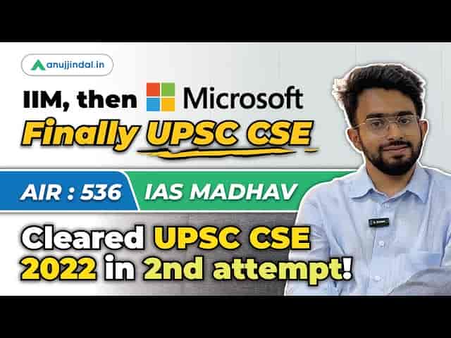 How Madhav Bhardwaj Earned a Rank in UPSC Along With a 9-to-5 Hustle