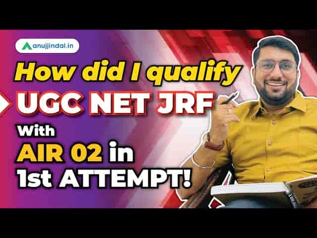 My Success Secrets to Cracking UGC NET with AIR 2 in 1st Attempt