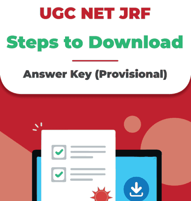 UGC NET JRF Steps to download Final Answer Key