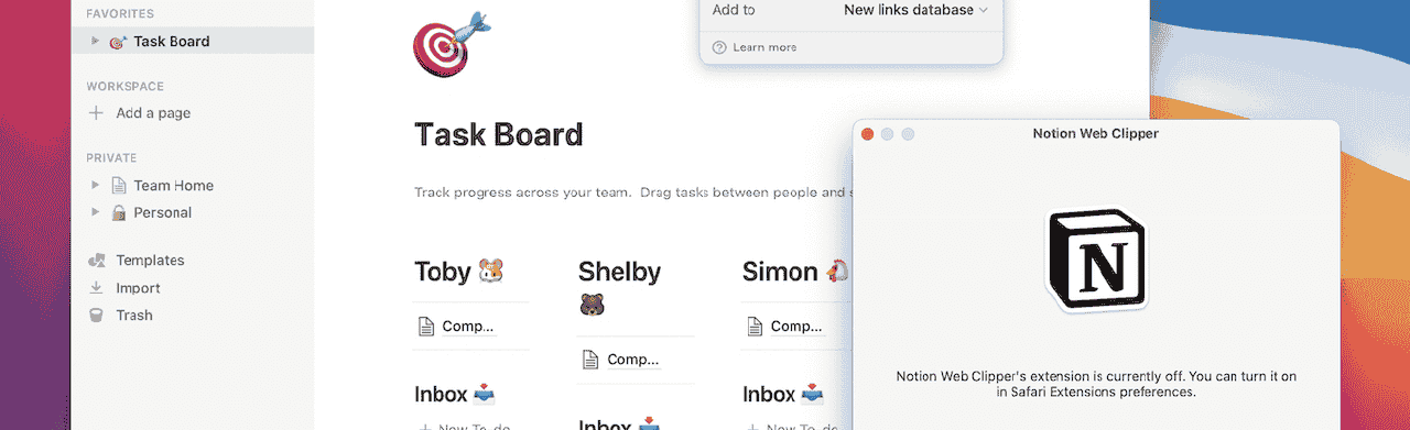 Utilize Notion for Scheduling tasks Utilize Notion for Scheduling tasks