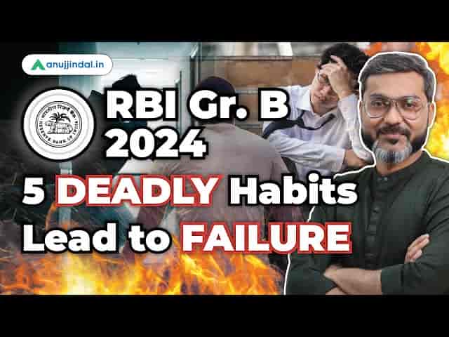 5 Common Mistakes to Avoid for RBI Grade B 2024 Preparation