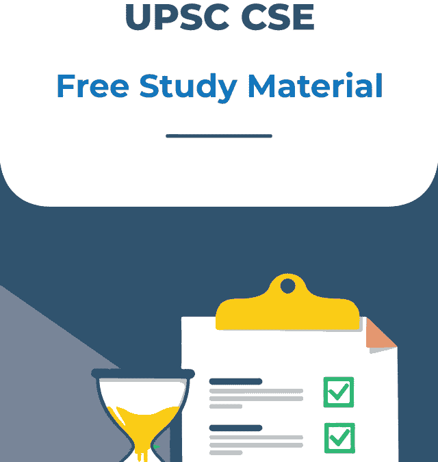 UPSC CSE Free Study Material
