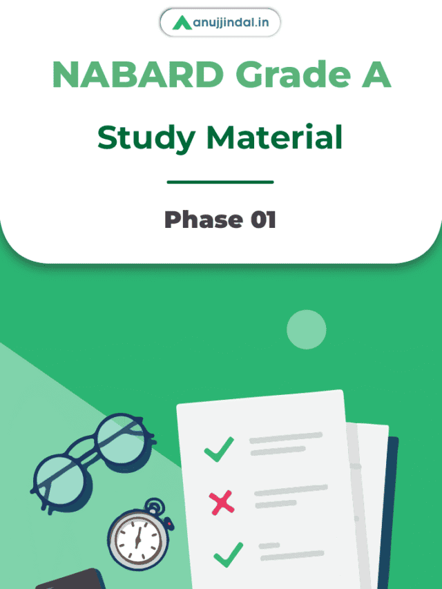 NABARD Grade A 2025 Study Material for Phase 1 - Anuj Jindal