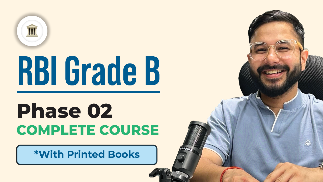 cover BUNDLES-UPSC-2025-04 RBI Grade B 2024 phase 1 & 2 with books course