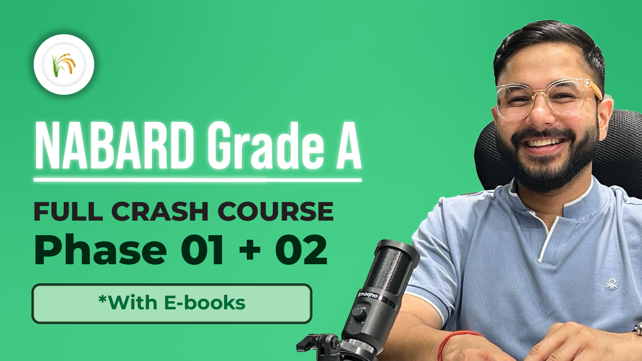 NABARD Grade A 2024 Phase 1 & 2 Complete Course