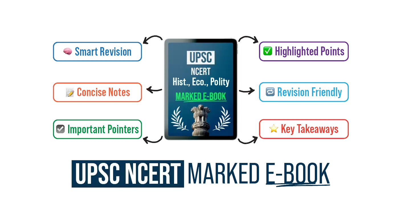 UPSC NCERT MARKED E-book