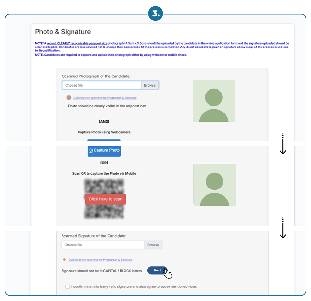 RBI ASSISTANT Application Process Step 03