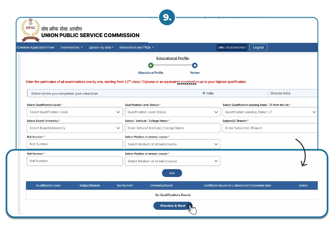 Step 10 - Apply Online for UPSC 2023