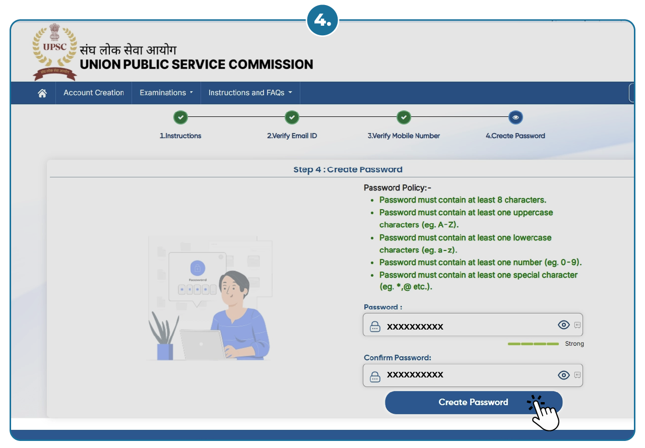 Step 4 - Apply Online for UPSC 2023