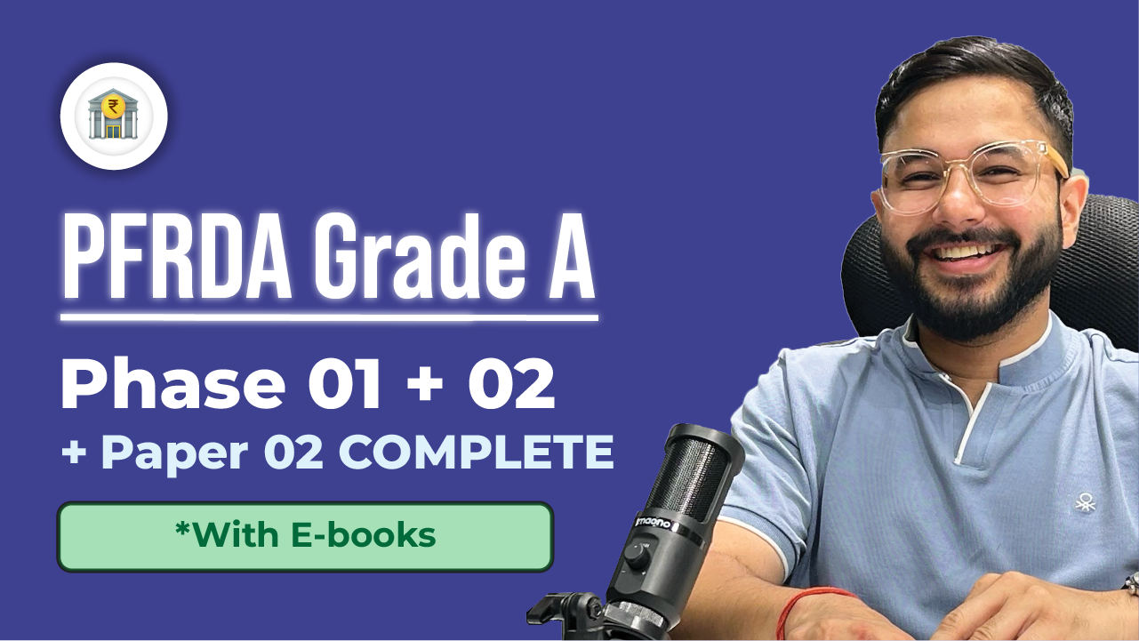 RBI Grade B 2024 phase 1 & 2 with books course