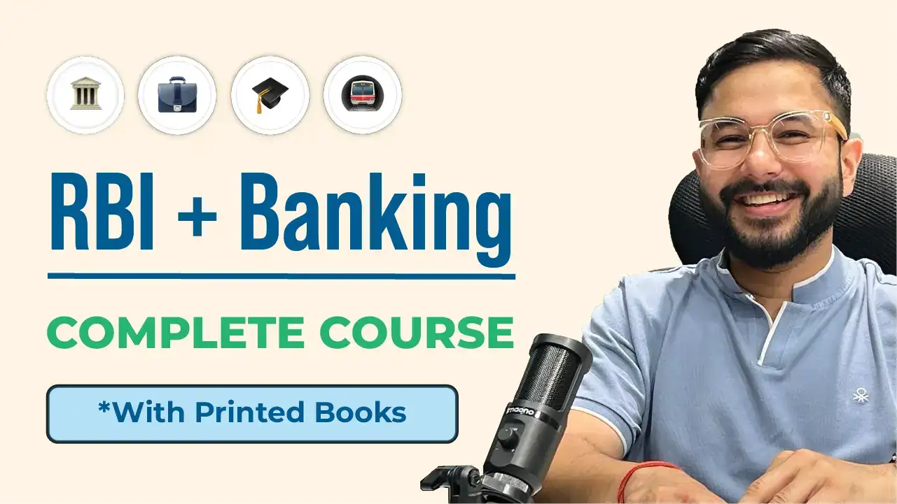 RBI Grade B 2024 phase 1 & 2 with books course